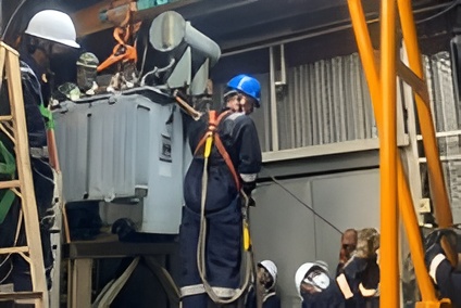 งานเปลี่ยนหม้อแปลง Dry type 500 KVA